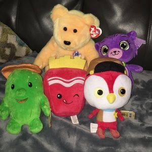 TY Beanie Bear, Disney Plush & more
